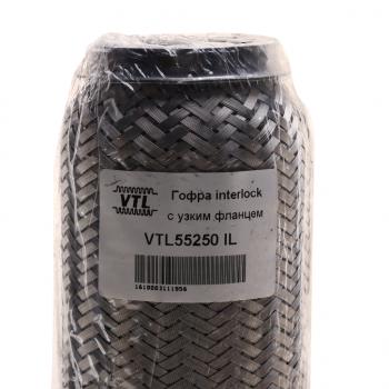 899 р. Гофра глушителя 55x250 трехслойная interlock нержавеющая сталь МЗГС МЗГС vtl55250 il  с доставкой в г. Кемерово. Увеличить фотографию 3