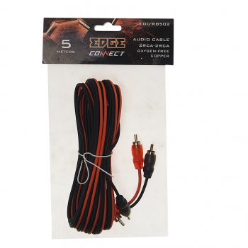 469 р. Кабель RCA 2х2 5м EDGE EDGE edc-rb502  с доставкой в г. Кемерово. Увеличить фотографию 2