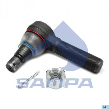 1 579 р. Наконечник рулевой тяги VOLVO FM9,FM12,FM13,FH12,FM13,FM16 левыйправый SAMPA SAMPA 097.764-01  с доставкой в г. Кемерово. Увеличить фотографию 1
