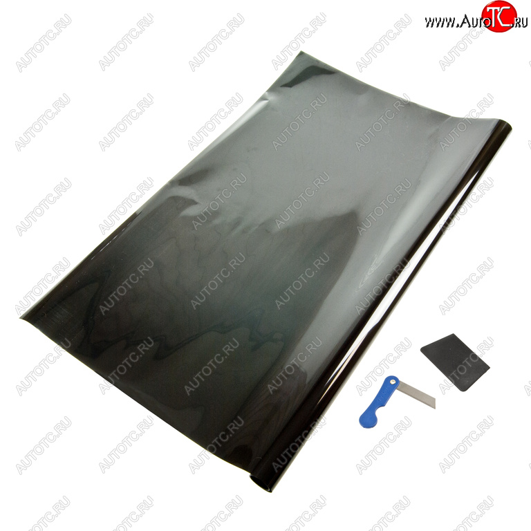 419 р. Пленка тонировочная 1% 0.75х3м Ultra Super Dark Black (блокировка УФ-99% ИК-12%) MEGAPOWER MEGAPOWER-AUTOMOTIVE m-bk-012  с доставкой в г. Кемерово