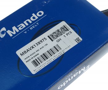 529 р. Ремень приводной клиновой 13х975 MANDO MANDO mbavx13x975  с доставкой в г. Кемерово. Увеличить фотографию 3