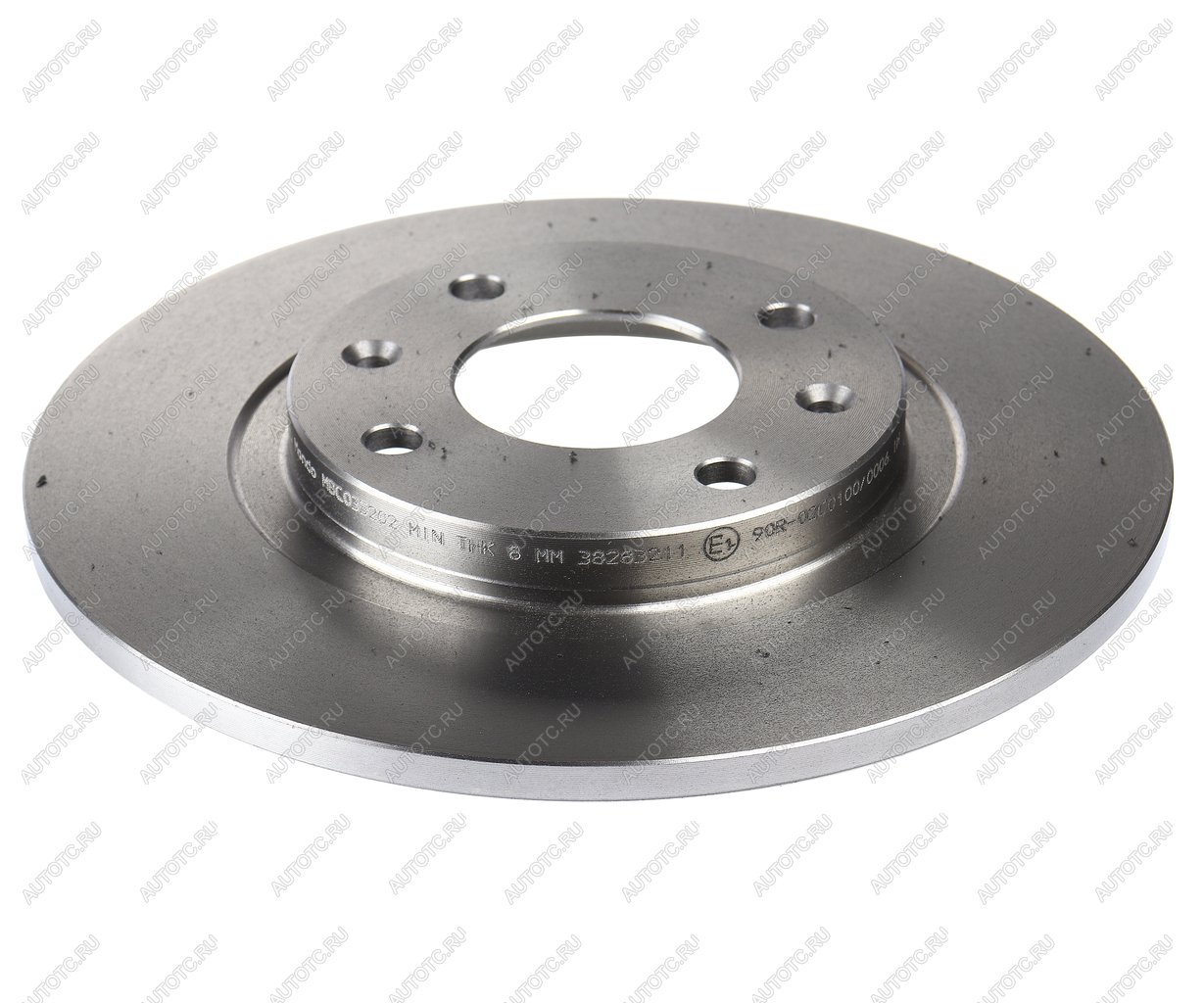 2 199 р. Диск тормозной CITROEN BX (82-93) PEUGEOT 305 I,II (82-90) передний (1шт.) MANDO MANDO mbc035202 MANDO mbc035202  с доставкой в г. Кемерово