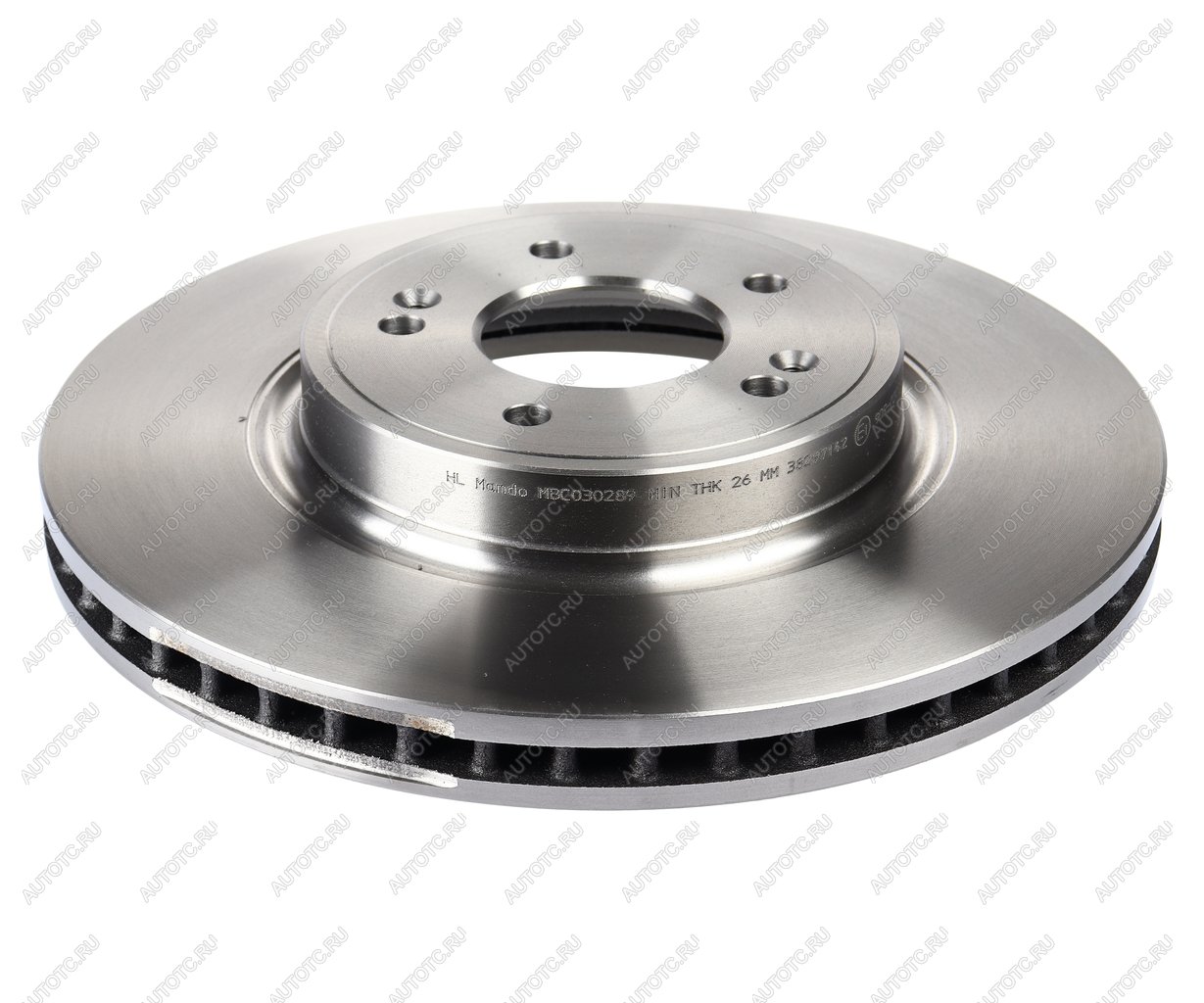 11 399 р. Диск тормозной HYUNDAI G70 (21-) KIA Stinger (17-) передний (1шт.) MANDO MANDO mbc030289  с доставкой в г. Кемерово