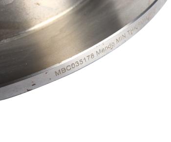 2 399 р. Диск тормозной OPEL Vectra B (-02) SAAB (-06) задний (1шт.) MANDO MANDO mbc035178  с доставкой в г. Кемерово. Увеличить фотографию 4