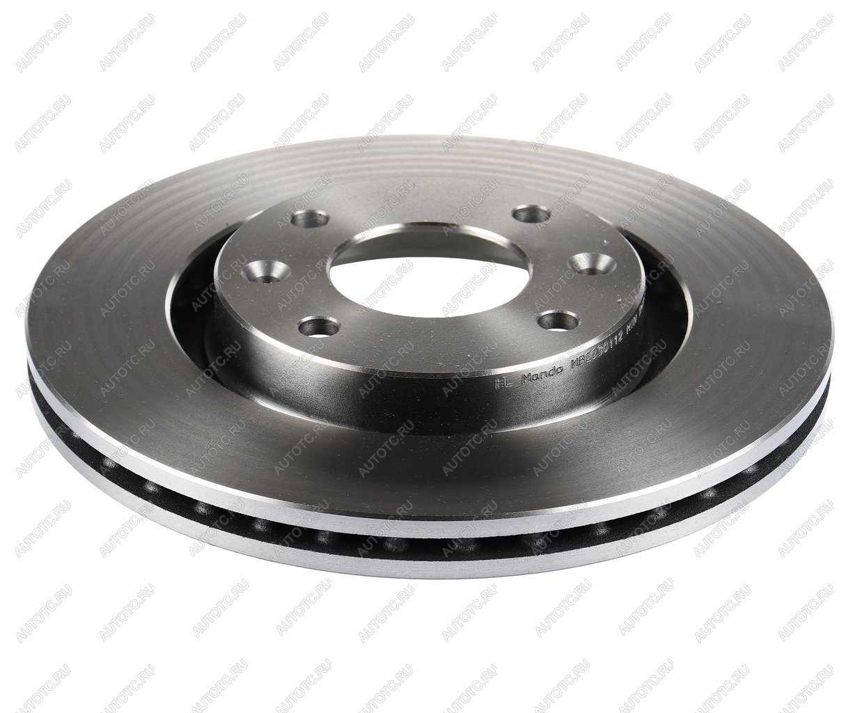 2 289 р. Диск тормозной PEUGEOT 207,208,307 CITROEN C3,C4,C5 передний (1шт.) MANDO MANDO mbc030112  с доставкой в г. Кемерово