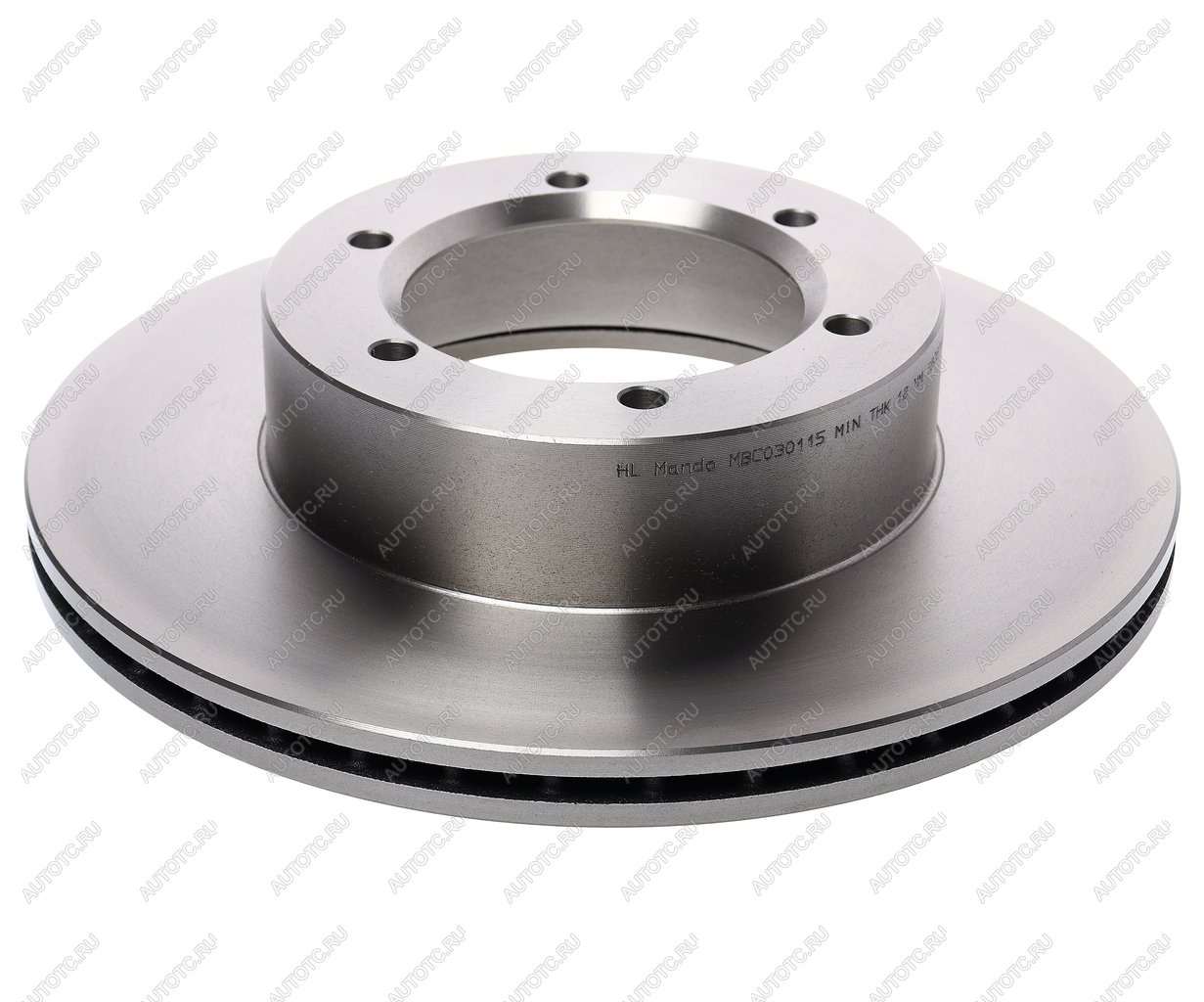 4 549 р. Диск тормозной TOYOTA Hilux (95-) передний (1шт.) MANDO MANDO mbc030115 MANDO mbc030115  с доставкой в г. Кемерово