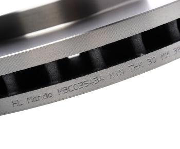5 249 р. Диск тормозной TOYOTA Mark 2 (96-) LEXUS GS,IS (97-) передний (1шт.) MANDO MANDO mbc035434 MANDO mbc035434  с доставкой в г. Кемерово. Увеличить фотографию 4