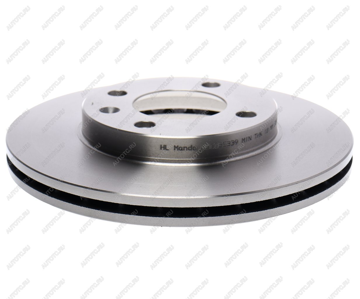 2 499 р. Диск тормозной VW Golf (79-97),Passat (81-88) AUDI 80 (73-91) передний (1шт.) MANDO MANDO mbc035339 MANDO mbc035339  с доставкой в г. Кемерово