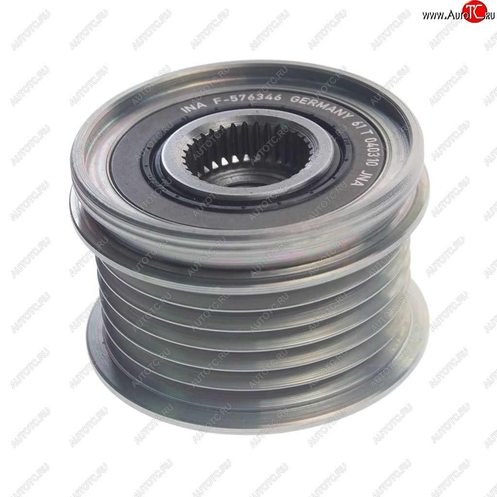 2 499 р. Шкив VW Golf (04-14) AUDI A3 (08-13) SEAT Leon (06-13) SKODA Octavia (09-13) генератора INA INA 535015510  с доставкой в г. Кемерово