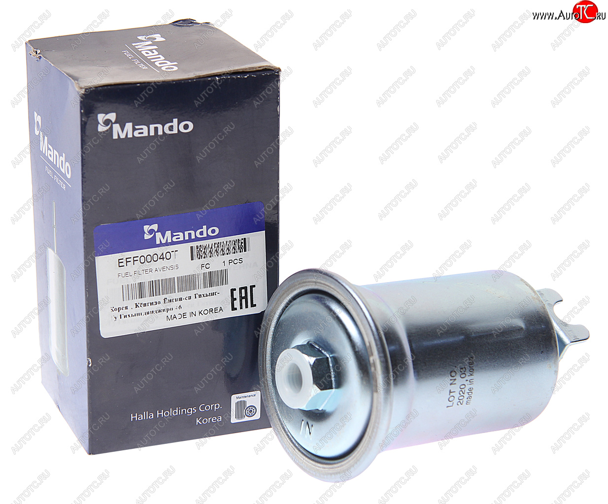 369 р. Фильтр топливный TOYOTA Carina MANDO MANDO eff00040t MANDO eff00040t  с доставкой в г. Кемерово