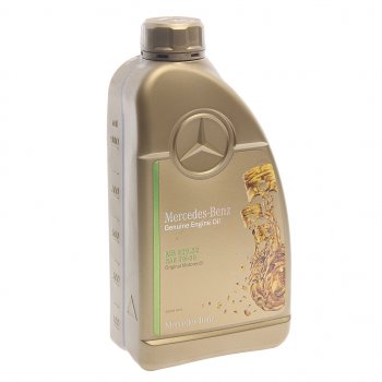 1 799 р. Масло моторное MERCEDES 5W30 синт.1л (спецификация 229.52) OE MERCEDES a000989820711fbdd  с доставкой в г. Кемерово. Увеличить фотографию 1