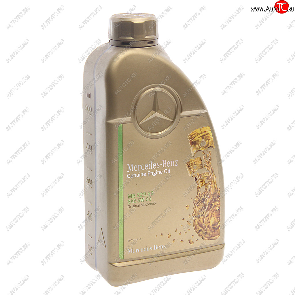 1 799 р. Масло моторное MERCEDES 5W30 синт.1л (спецификация 229.52) OE MERCEDES a000989820711fbdd  с доставкой в г. Кемерово