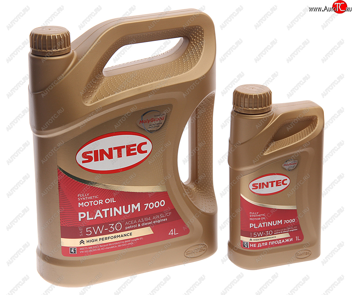 2 079 р. Масло моторное Platinum 7000 A3B4 5W30 синт.4+1л SINTEC SINTEC 600223  с доставкой в г. Кемерово