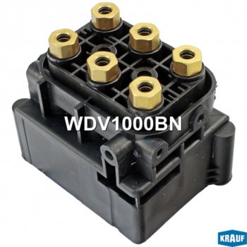 10 999 р. Блок клапанов VW Touareg (03-) AUDI Q7 (10-) PORSCHE Cayenne пневмоподвески KRAUF KRAUF wdv1000bn KRAUF wdv1000bn  с доставкой в г. Кемерово. Увеличить фотографию 2