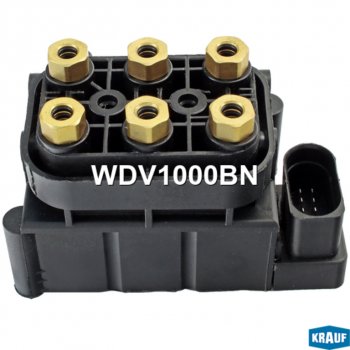 10 999 р. Блок клапанов VW Touareg (03-) AUDI Q7 (10-) PORSCHE Cayenne пневмоподвески KRAUF KRAUF wdv1000bn KRAUF wdv1000bn  с доставкой в г. Кемерово. Увеличить фотографию 4