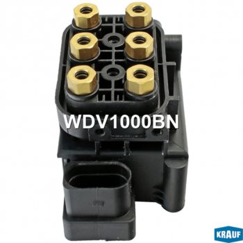 10 999 р. Блок клапанов VW Touareg (03-) AUDI Q7 (10-) PORSCHE Cayenne пневмоподвески KRAUF KRAUF wdv1000bn KRAUF wdv1000bn  с доставкой в г. Кемерово. Увеличить фотографию 5