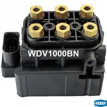 10 999 р. Блок клапанов VW Touareg (03-) AUDI Q7 (10-) PORSCHE Cayenne пневмоподвески KRAUF KRAUF wdv1000bn KRAUF wdv1000bn  с доставкой в г. Кемерово. Увеличить фотографию 6