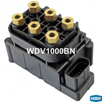 10 999 р. Блок клапанов VW Touareg (03-) AUDI Q7 (10-) PORSCHE Cayenne пневмоподвески KRAUF KRAUF wdv1000bn KRAUF wdv1000bn  с доставкой в г. Кемерово. Увеличить фотографию 1
