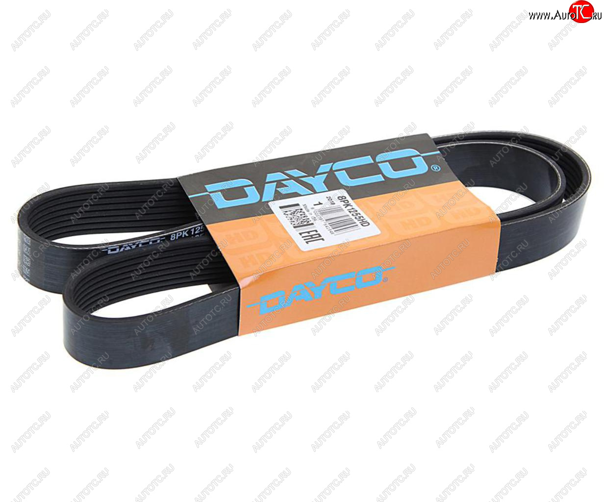 1 499 р. Ремень приводной поликлиновой 8PK1255 DAYCO DAYCO 8pk1255hd  с доставкой в г. Кемерово