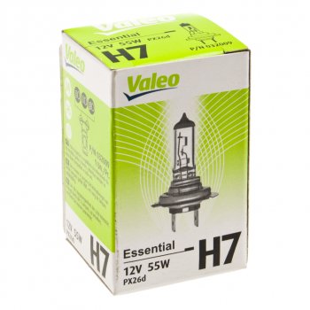 154 р. Лампа 12V H7 55W PX26d (1шт.) Essential VALEO VALEO 032009 VALEO 032009  с доставкой в г. Кемерово. Увеличить фотографию 2
