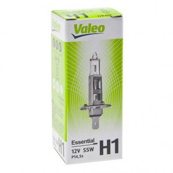 94 р. Лампа 12V H1 55W P14.5s (1шт.) Essential VALEO VALEO 032003  с доставкой в г. Кемерово. Увеличить фотографию 2
