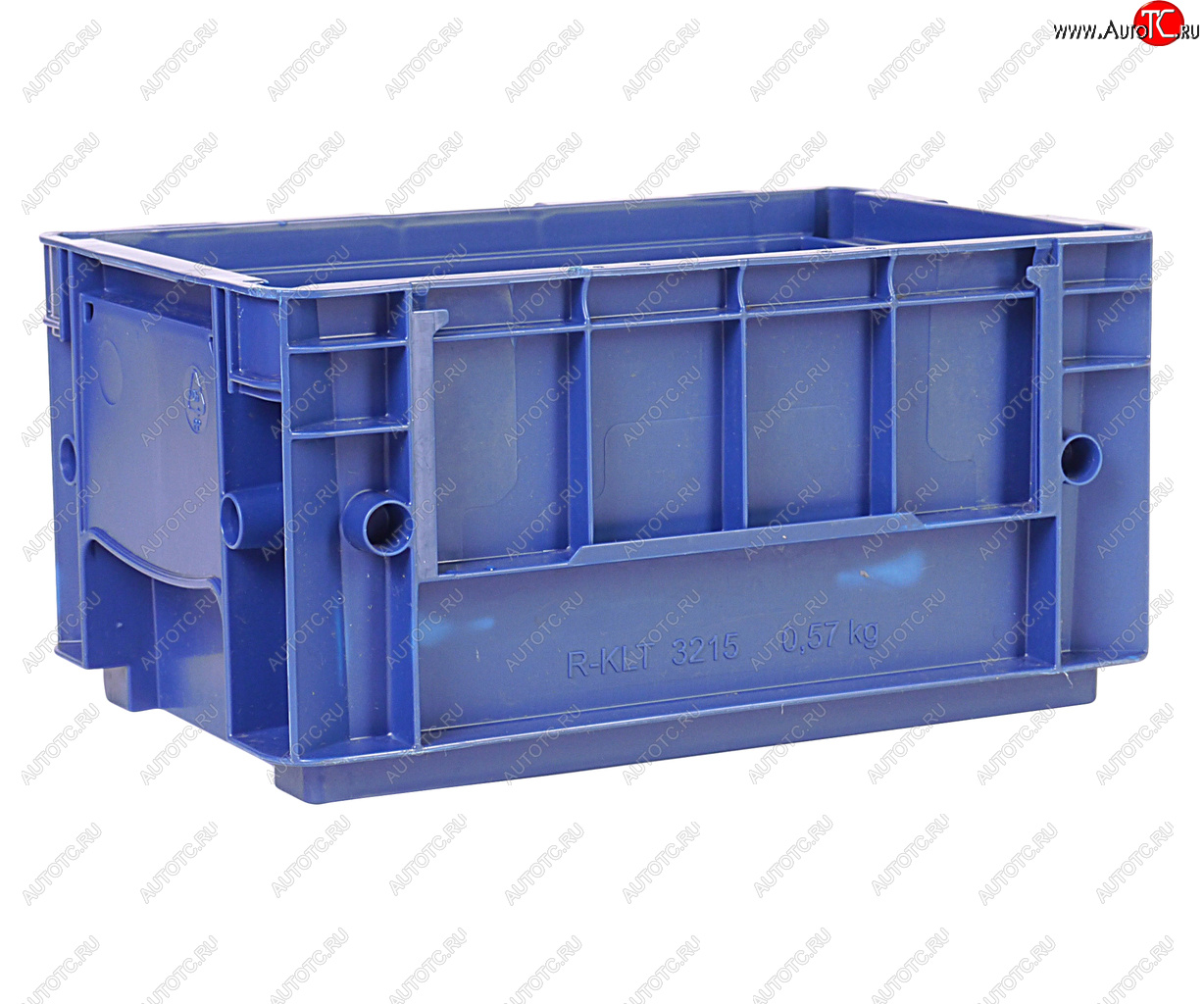 399 р. Ящик полимерный многооборотный 297х198х147.5мм синий IPLAST IPLAST ip-378860  с доставкой в г. Кемерово