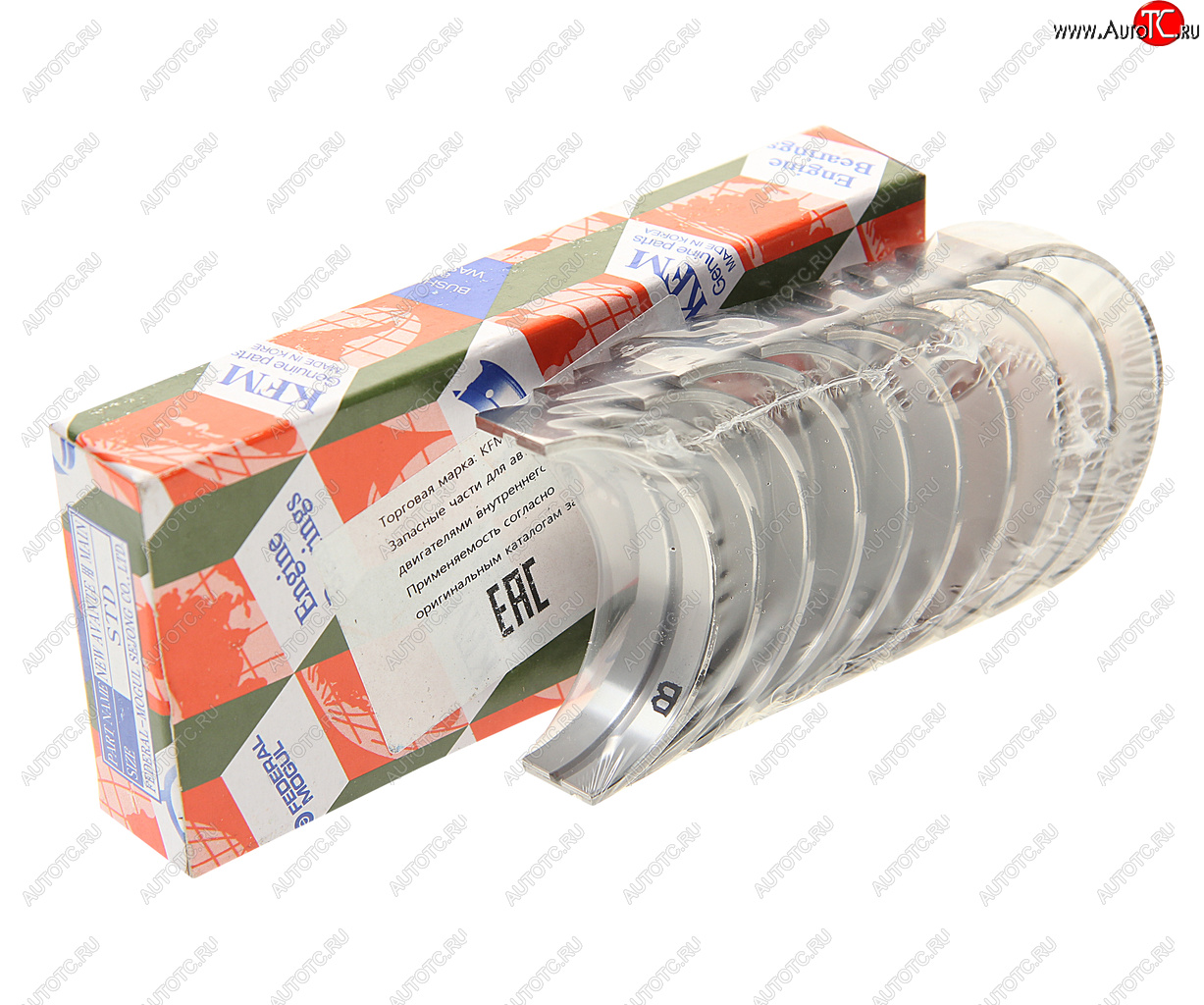 1 629 р. Вкладыши HYUNDAI Solaris (11-) KIA Rio (11-) коренные STD комплект (10шт.) KFM KFM 21020-2b101  с доставкой в г. Кемерово