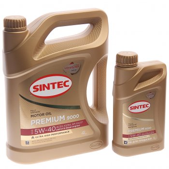 2 669 р. Масло моторное Premium 9000 A3B4 5W40 синт.4+1л SINTEC SINTEC 600230  с доставкой в г. Кемерово. Увеличить фотографию 1