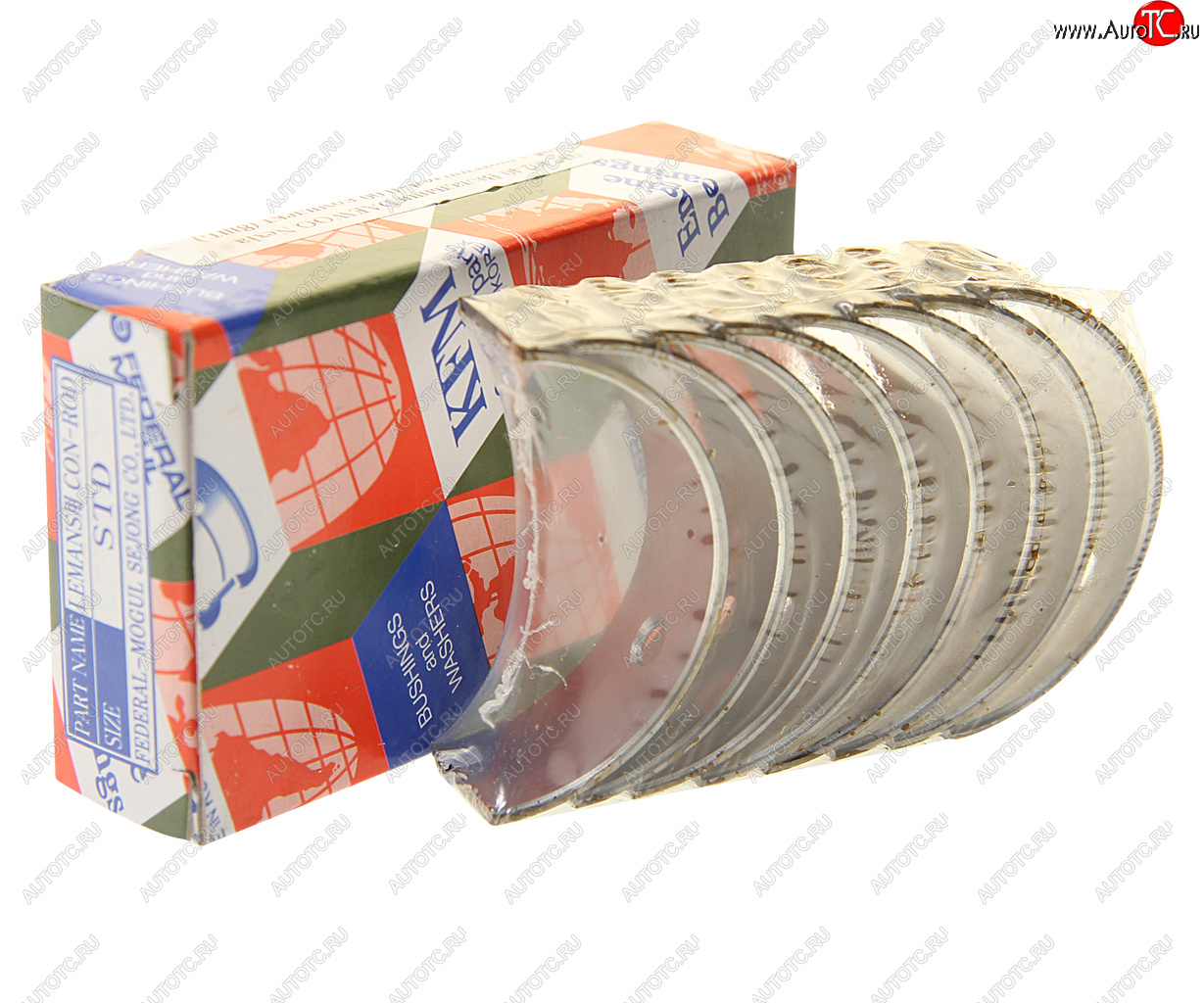 1 079 р. Вкладыши DAEWOO Nexia (95-) шатунные d+0.00 комплект (8шт.) KFM KFM 93740240  с доставкой в г. Кемерово
