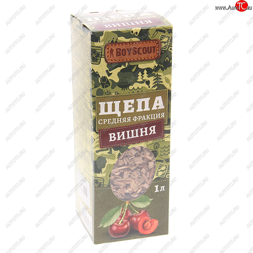 142 р. Щепа для копчения вишневая 225г BOYSCOUT BOYSCOUT 61198  с доставкой в г. Кемерово