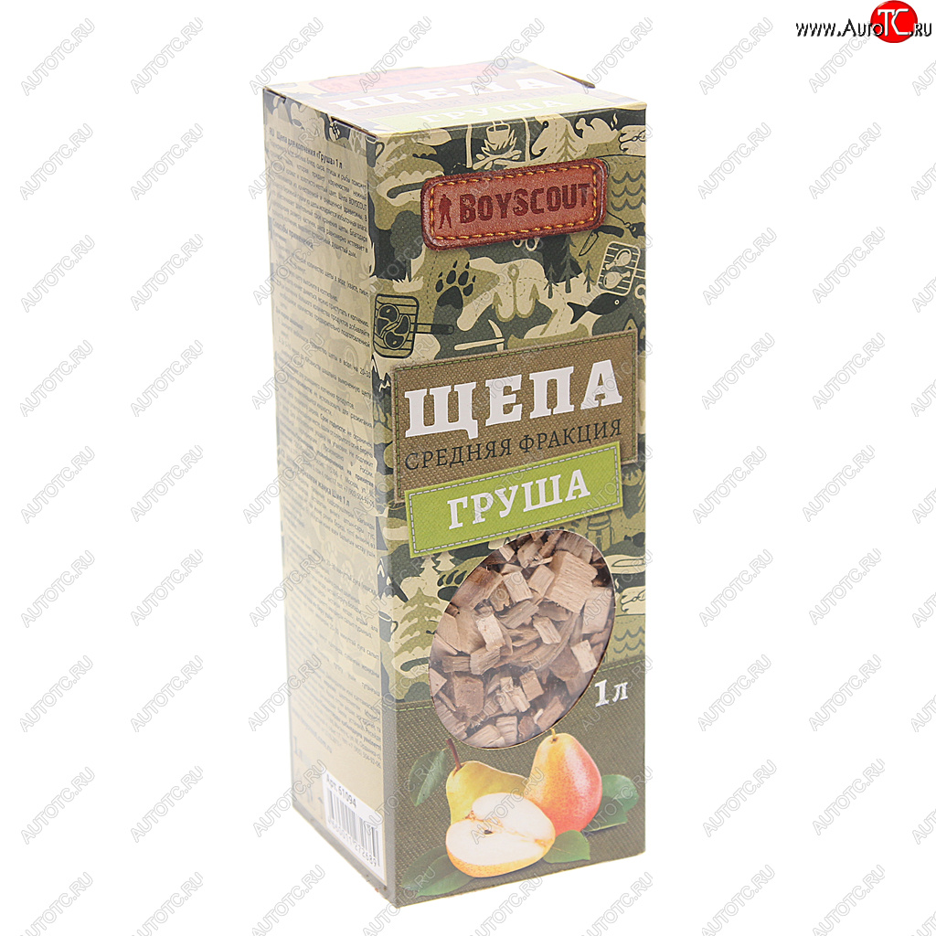 142 р. Щепа для копчения грушевая 302г BOYSCOUT BOYSCOUT 61094  с доставкой в г. Кемерово