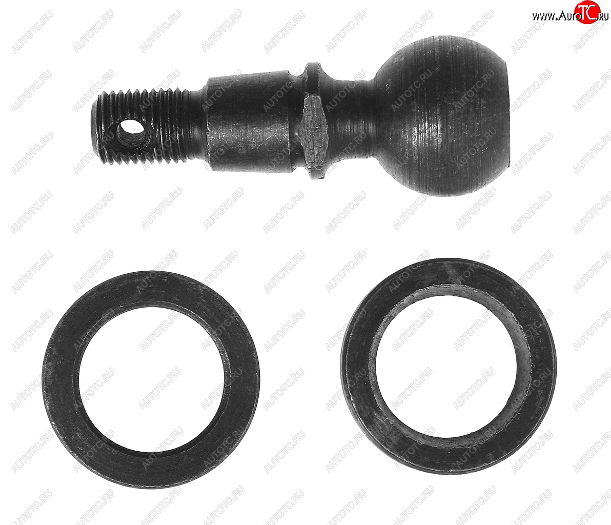 299 р. Палец МАЗ хвостовика шаровой с сухарями NO NAME 5336-170358082  с доставкой в г. Кемерово