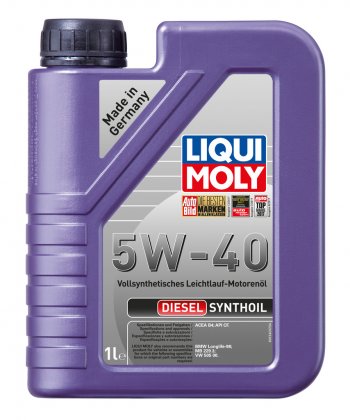 2 169 р. Масло дизельное DIESEL SYNTHOIL 5W40 синт.1л LIQUI MOLY LIQUI MOLY 1926  с доставкой в г. Кемерово. Увеличить фотографию 1