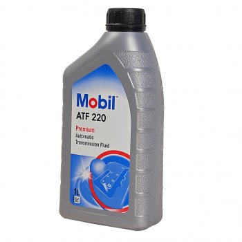 939 р. Масло трансмиссионное ATF 220 DEXRON II D 1л MOBIL MOBIL 152647 MOBIL 152647  с доставкой в г. Кемерово. Увеличить фотографию 1