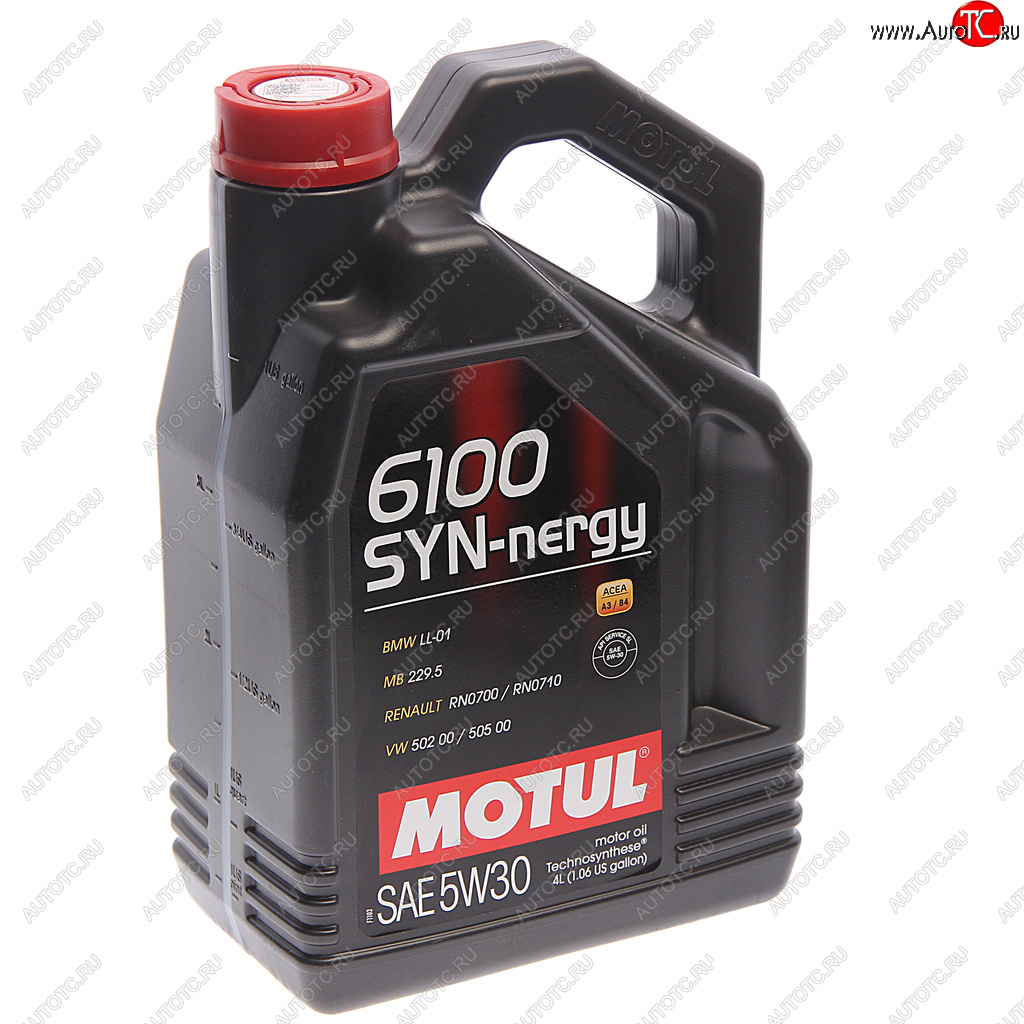 4 549 р. Масло моторное 6100 SYN-NERGIE 5W30 псинт.4л MOTUL MOTUL 112464  с доставкой в г. Кемерово