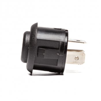 116 р. Выключатель кнопка 12V без символа AVTOELECTRICA AVTOELECTRICA 2812.3710-01 ае  с доставкой в г. Кемерово. Увеличить фотографию 2