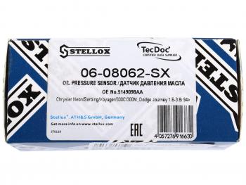 719 р. Датчик давления масла CHRYSLER 300C STELLOX STELLOX 0608062sx  с доставкой в г. Кемерово. Увеличить фотографию 5