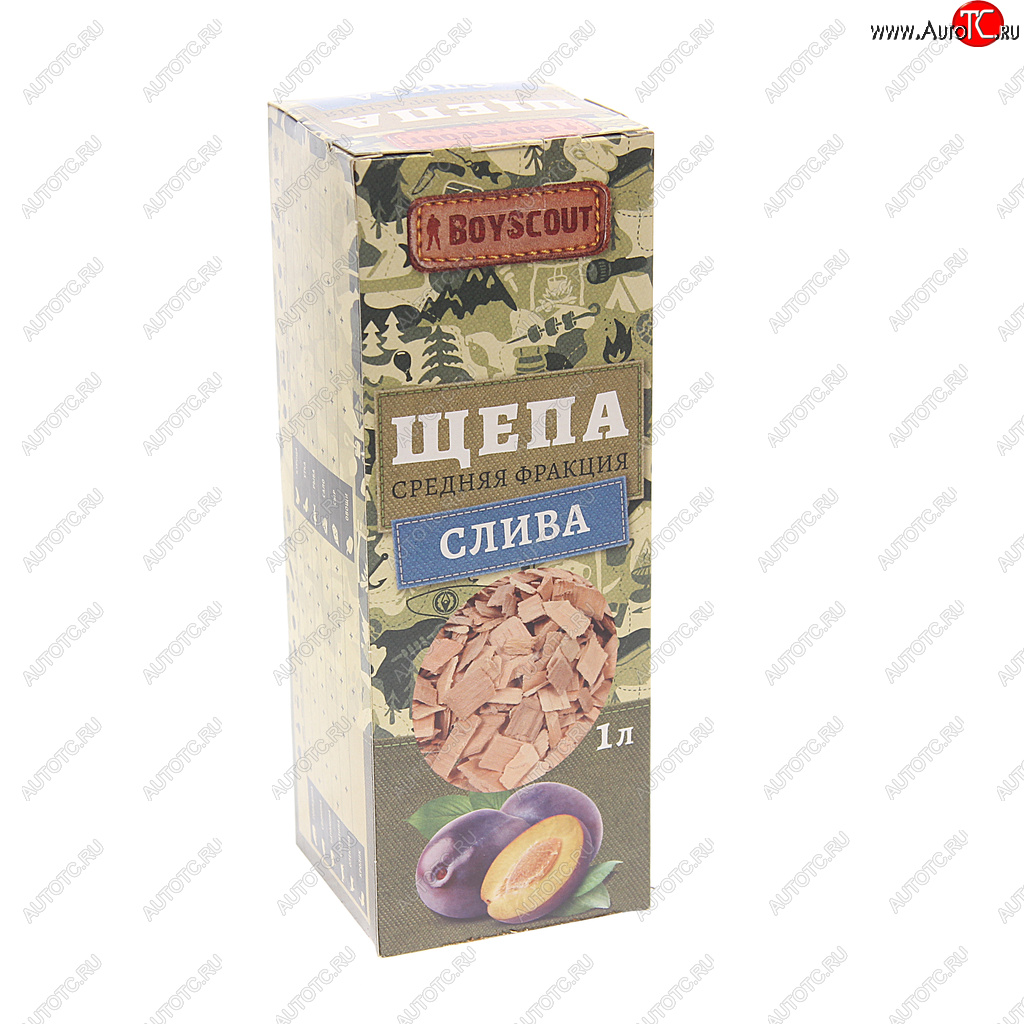 142 р. Щепа для копчения сливовая 285г BOYSCOUT BOYSCOUT 61197  с доставкой в г. Кемерово