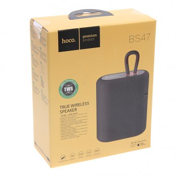 1 139 р. Колонка беспроводная bluetooth HOCO HOCO bs47 black  с доставкой в г. Кемерово. Увеличить фотографию 3