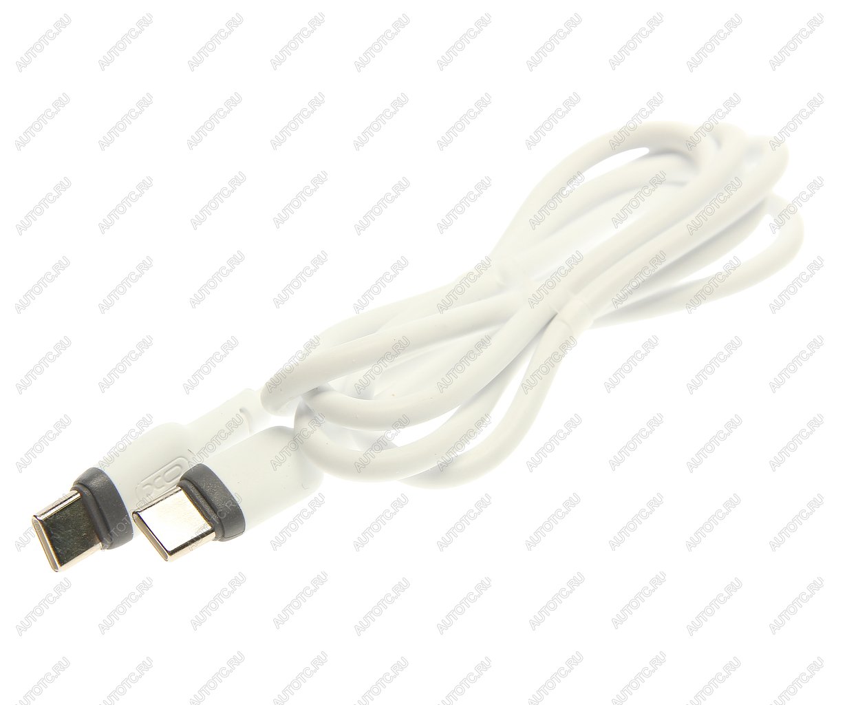 299 р. Кабель USB Type C-USB Type C 1м XO XO nb208b white  с доставкой в г. Кемерово
