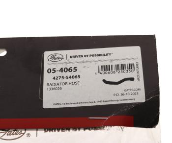 1 169 р. Патрубок OPEL Corsa D (07-) системы охлаждения GATES GATES 05-4065  с доставкой в г. Кемерово. Увеличить фотографию 4