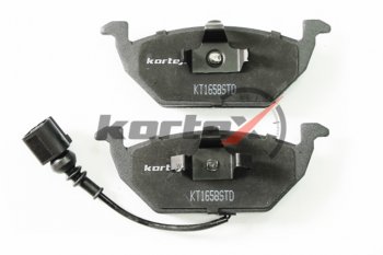 1 539 р. Колодки тормозные VW Golf 5 SKODA Octavia передние (4шт.) KORTEX KORTEX kt1658std KORTEX kt1658std  с доставкой в г. Кемерово. Увеличить фотографию 3