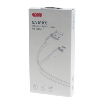 359 р. Кабель iPhone (5-) 1м XO XO nb249 white  с доставкой в г. Кемерово. Увеличить фотографию 2