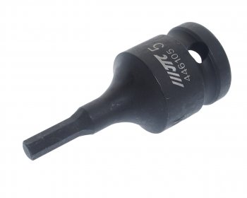 649 р. Бита-головка 1/2 HEX H5х25мм ударная L=60мм JTC JTC TOOLS CO., LTD jtc-446105 JTC TOOLS CO., LTD jtc-446105  с доставкой в г. Кемерово. Увеличить фотографию 1