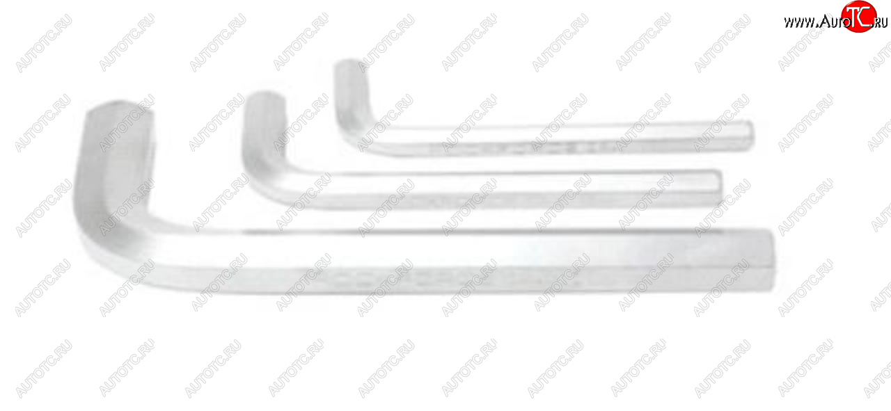 115 р. Ключ шестигранный Г-образный 7мм длинный ROCKFORCE ROCKFORCE rf-76407l  с доставкой в г. Кемерово