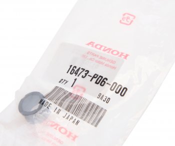 569 р. Кольцо уплотнительное HONDA Accord (00-) форсунки топливной OE HONDA 16473-pd6-000  с доставкой в г. Кемерово. Увеличить фотографию 2