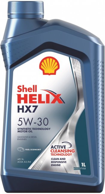 1 389 р. Масло моторное HELIX HX-7 5W30 A3B4SN псинт.1л SHELL SHELL 550046376  с доставкой в г. Кемерово. Увеличить фотографию 1