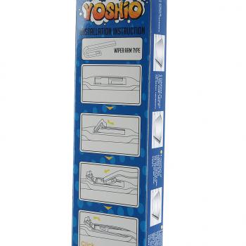 999 р. Щетка стеклоочистителя 700 мм гибридная YOSHIO YOSHIO gwb-70  с доставкой в г. Кемерово. Увеличить фотографию 5