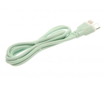 389 р. Кабель iPhone (5-)-USB Type C 1м XO XO nb208a green  с доставкой в г. Кемерово. Увеличить фотографию 1