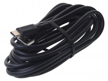 319 р. Кабель USB Type C 3м черный OLMIO OLMIO olm-039518  с доставкой в г. Кемерово. Увеличить фотографию 1